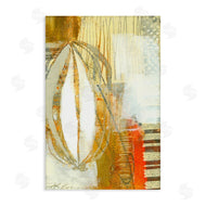 Pamela K. Beer | Rustic Oblong Shape Collage