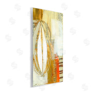 Pamela K. Beer | Rustic Oblong Shape Collage