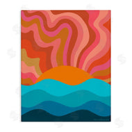 Carrie Cantwell | Liquid Sunshine Funky Landscape
