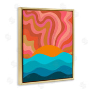 Carrie Cantwell | Liquid Sunshine Funky Landscape