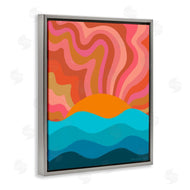 Carrie Cantwell | Liquid Sunshine Funky Landscape