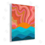 Carrie Cantwell | Liquid Sunshine Funky Landscape