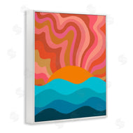 Carrie Cantwell | Liquid Sunshine Funky Landscape