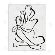 Cat Thurman Designs | Sitting Nude Line Doodle