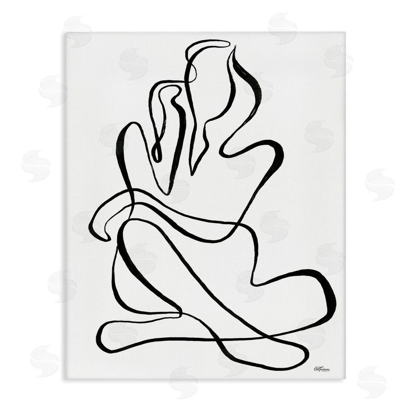 Cat Thurman Designs | Sitting Nude Line Doodle