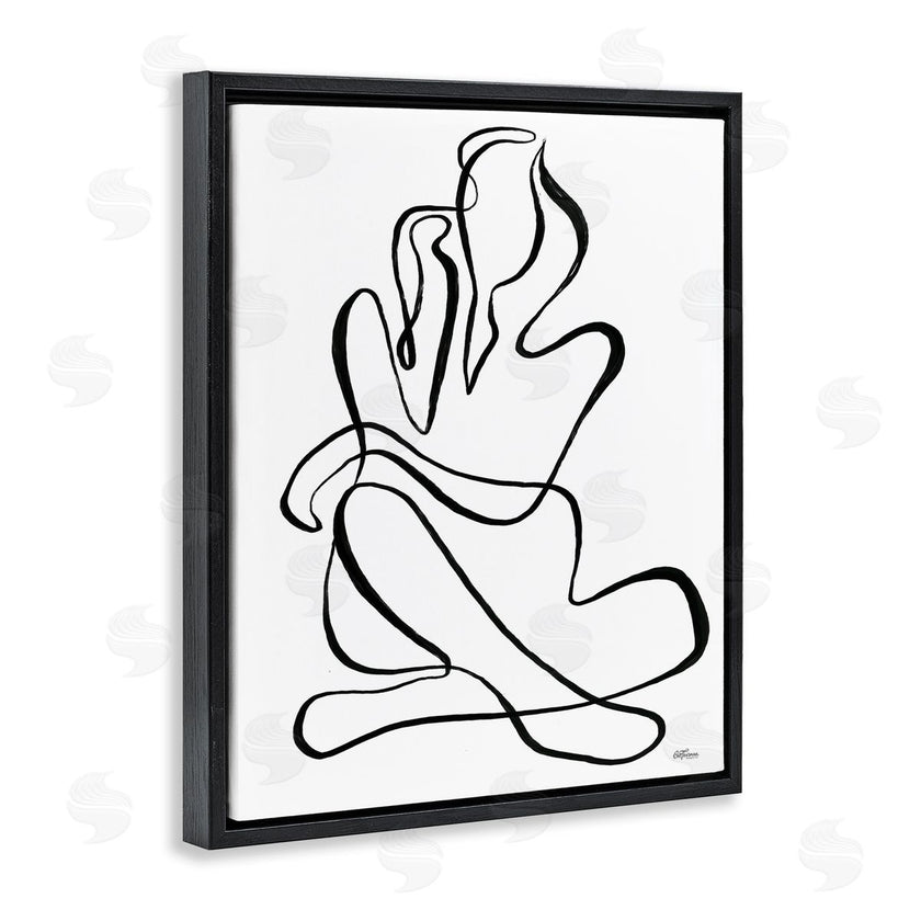 Cat Thurman Designs | Sitting Nude Line Doodle