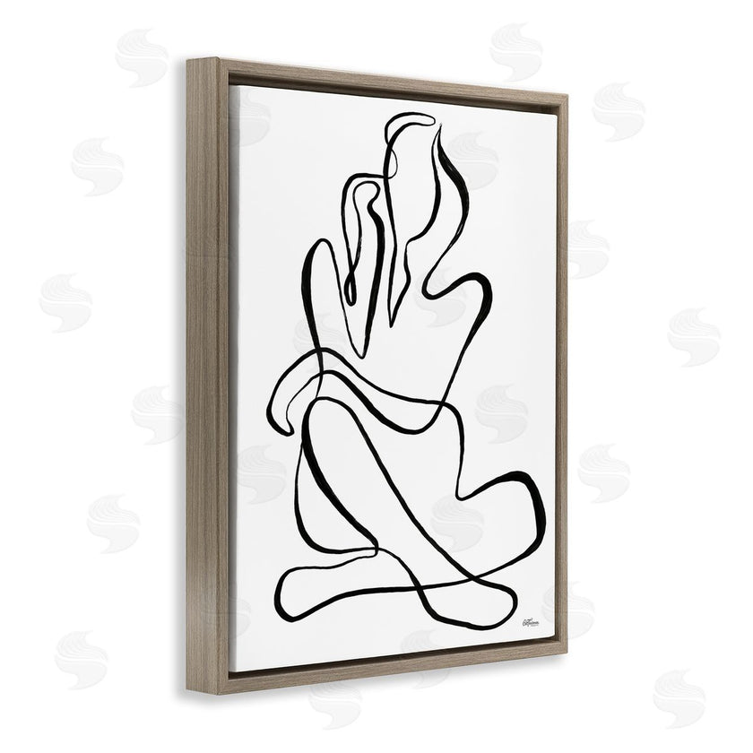 Cat Thurman Designs | Sitting Nude Line Doodle