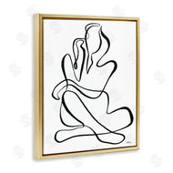 Cat Thurman Designs | Sitting Nude Line Doodle