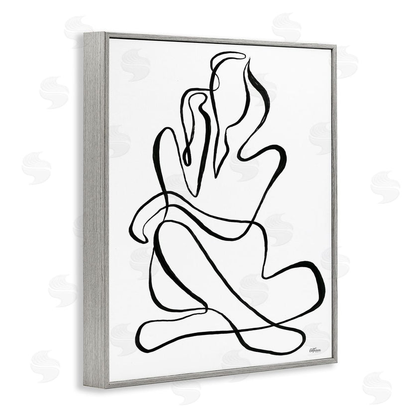 Cat Thurman Designs | Sitting Nude Line Doodle