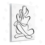Cat Thurman Designs | Sitting Nude Line Doodle