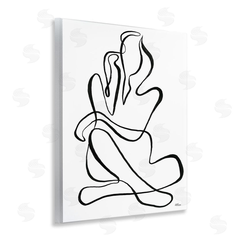 Cat Thurman Designs | Sitting Nude Line Doodle