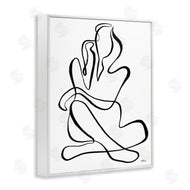 Cat Thurman Designs | Sitting Nude Line Doodle