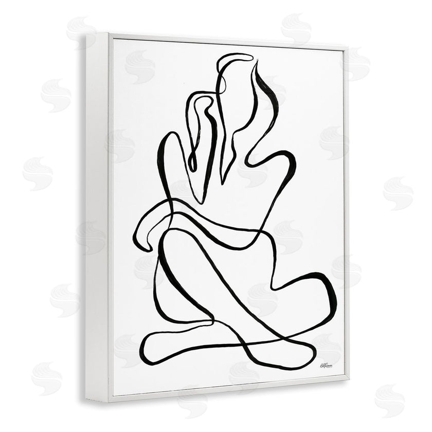 Cat Thurman Designs | Sitting Nude Line Doodle