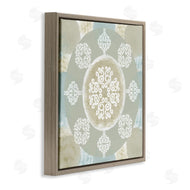 Flora Kouta | Mint and Beige Mandala