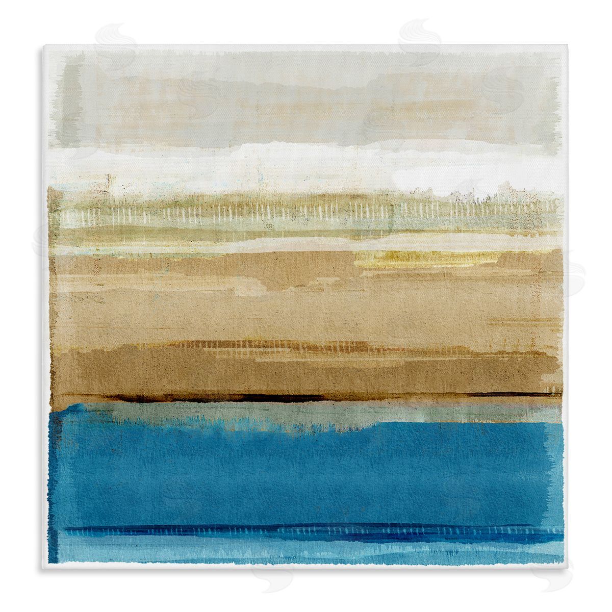 Nautical Blue Daze Canvas Wall Art, Home Decor by Flora Kouta