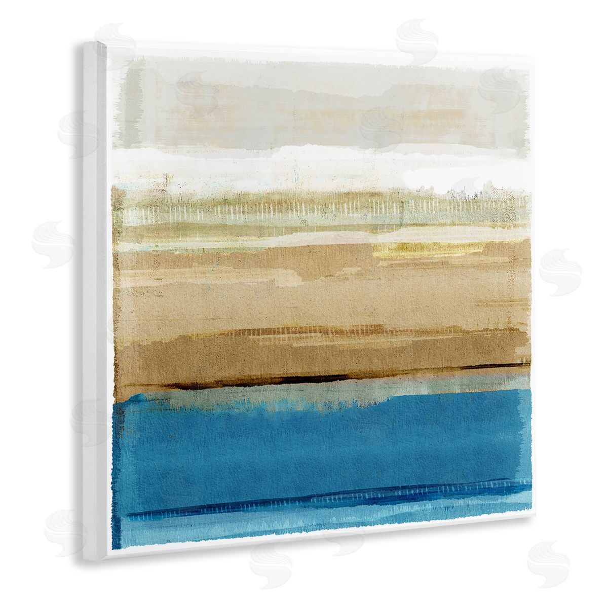 Nautical Blue Daze Wood Plaque Wall Art, Home Decor by Flora Kouta