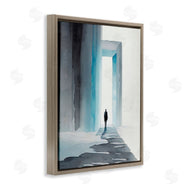Incado | Person with Snowy Doorway
