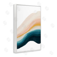 JJ Design House, LLC. | Peach Swirl Abstraction