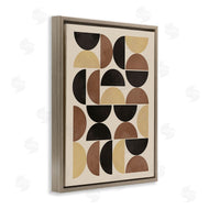 Nina Blue | Midcentury Neutral Geometric