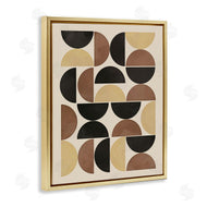 Nina Blue | Midcentury Neutral Geometric