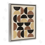 Nina Blue | Midcentury Neutral Geometric
