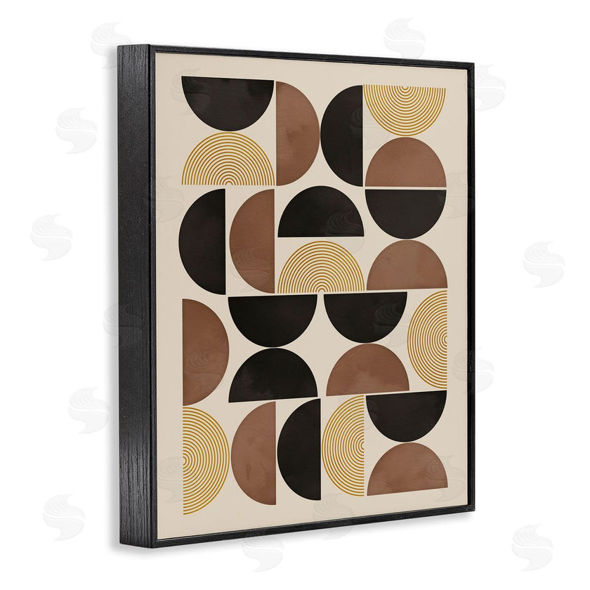 Nina Blue | Midcentury Neutral Geometric