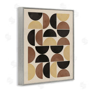 Nina Blue | Midcentury Neutral Geometric