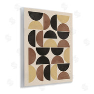 Nina Blue | Midcentury Neutral Geometric