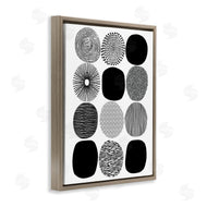 Lisa Nohren | Black and White Pattern Circles