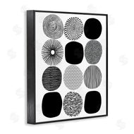 Lisa Nohren | Black and White Pattern Circles