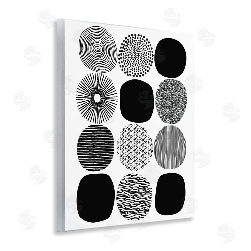 Lisa Nohren | Black and White Pattern Circles