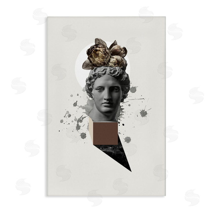 Malerifabrikken | Modern Statue with Peonies