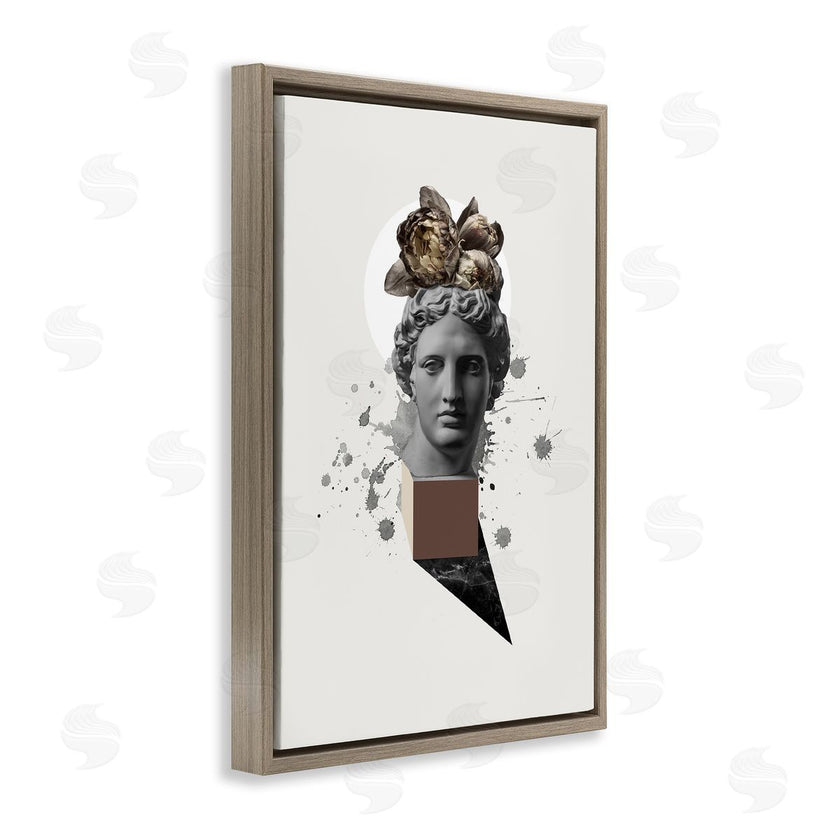 Malerifabrikken | Modern Statue with Peonies