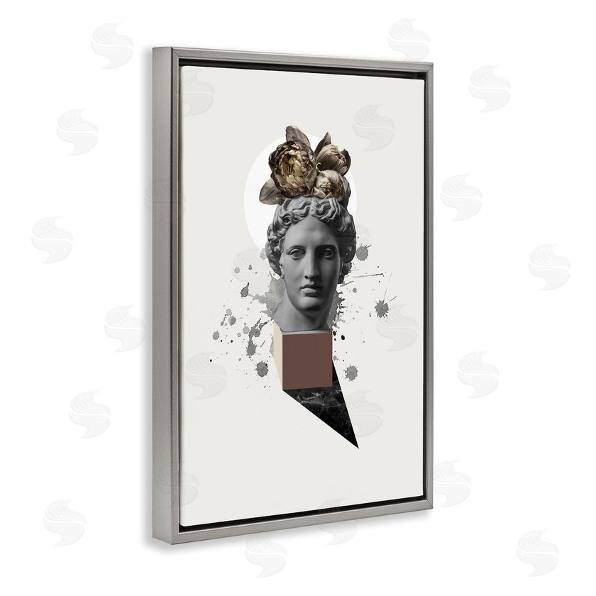 Malerifabrikken | Modern Statue with Peonies