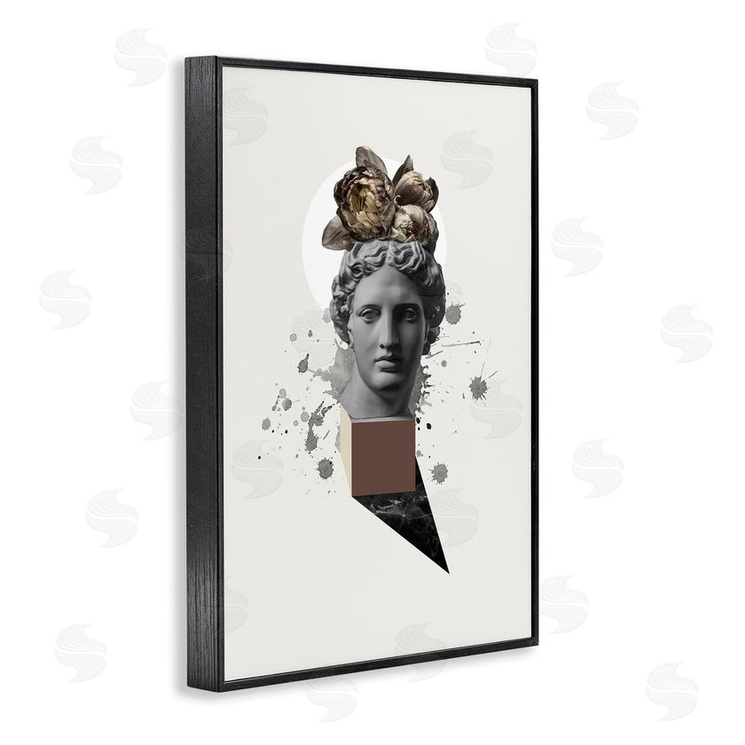 Malerifabrikken | Modern Statue with Peonies