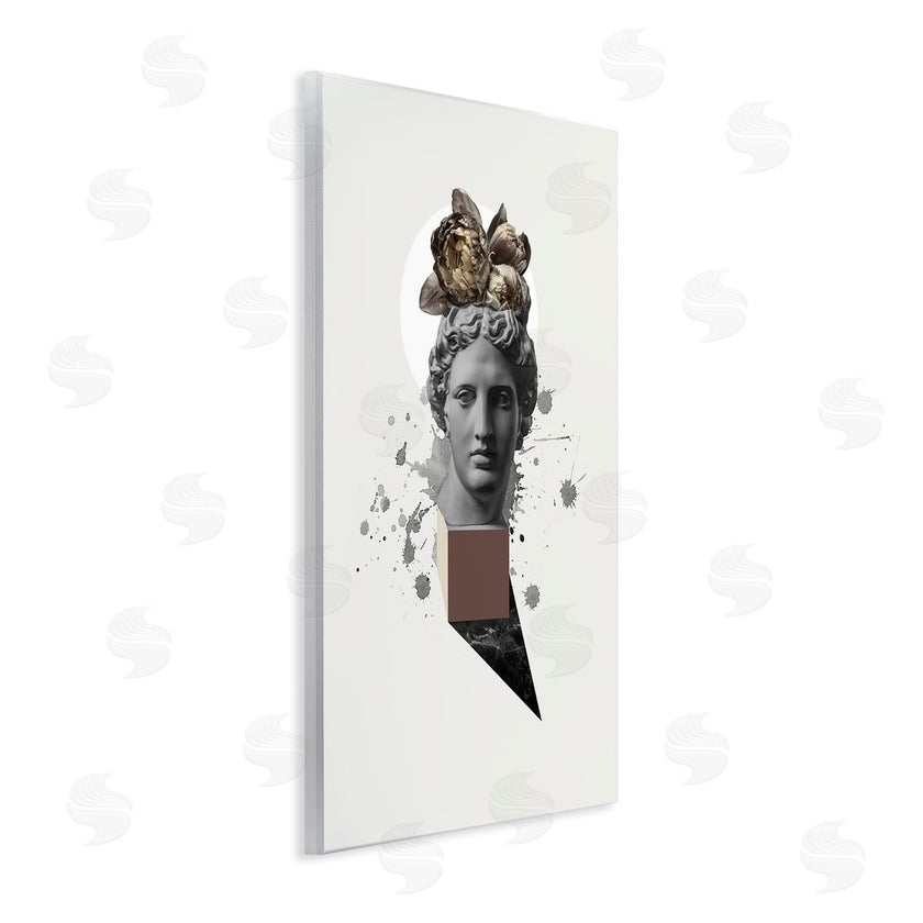 Malerifabrikken | Modern Statue with Peonies