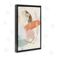 Suzanne Nicoll | Rustic Abstract with Orange Accent