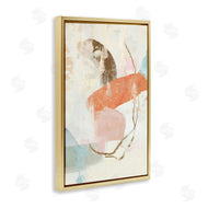 Suzanne Nicoll | Rustic Abstract with Orange Accent