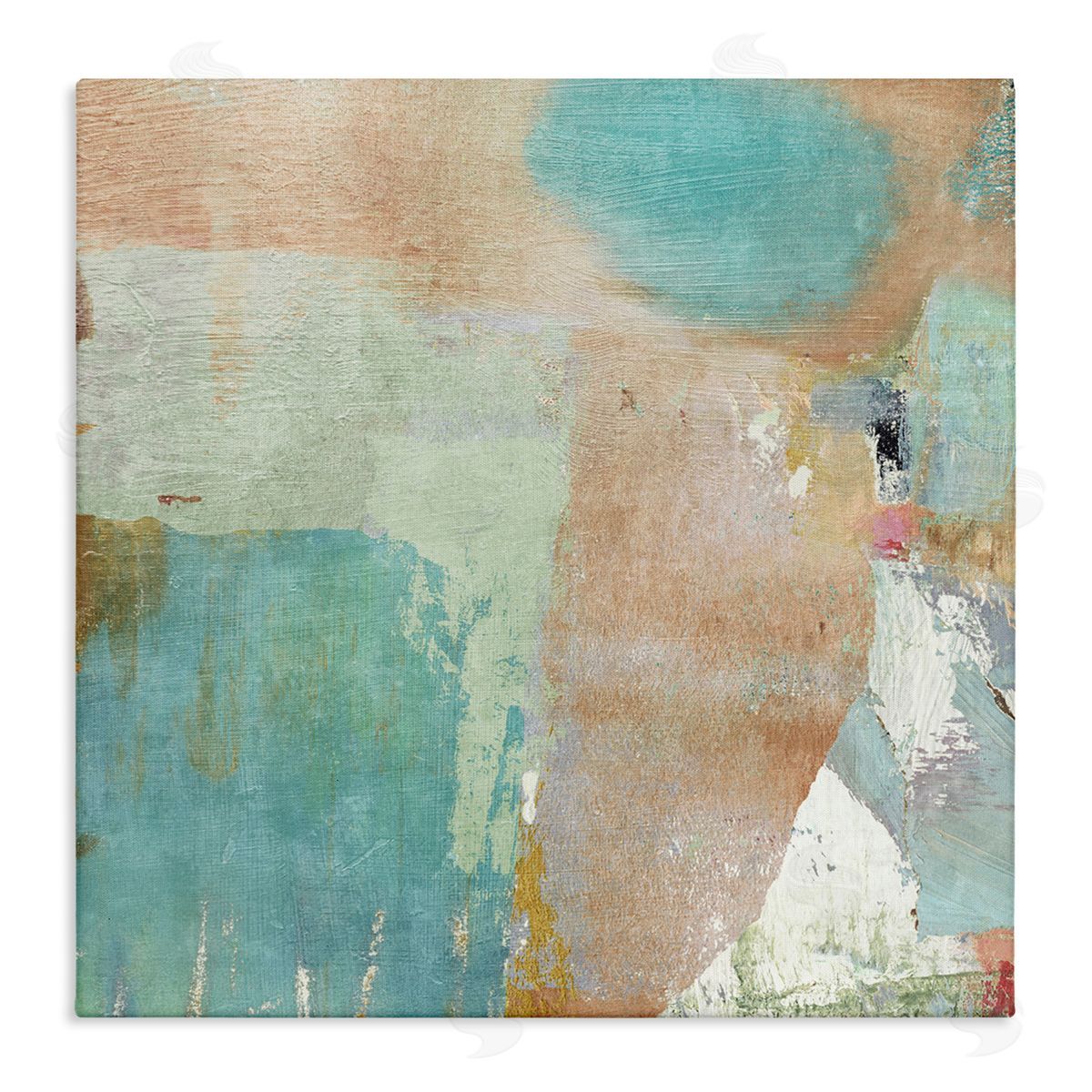 Rustic Paint Strokes Canvas Wall Art, Home Decor by Suzanne Nicoll