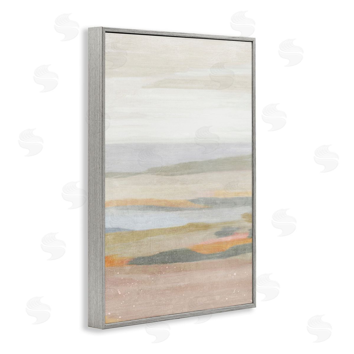 Calming Neutral Beach Grey Frame Print Wall Art, Home Decor by Suzanne Nicoll