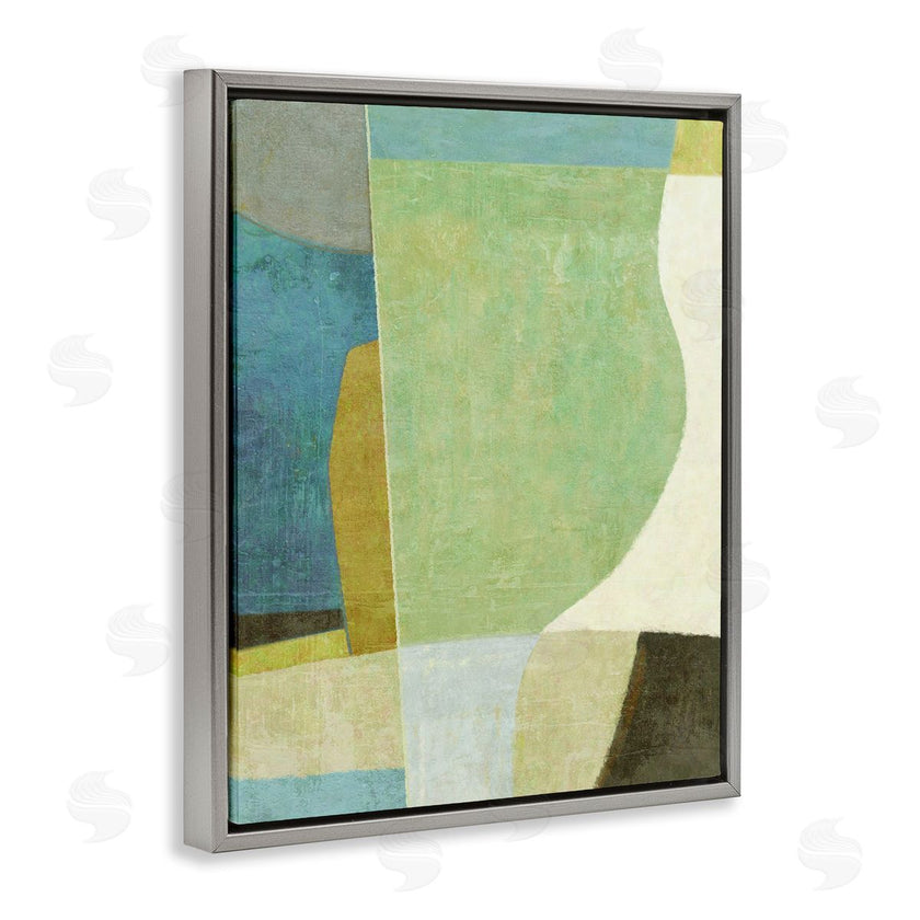 Suzanne Nicoll | Green Geometric Collage