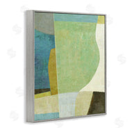 Suzanne Nicoll | Green Geometric Collage