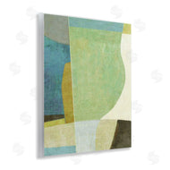 Suzanne Nicoll | Green Geometric Collage