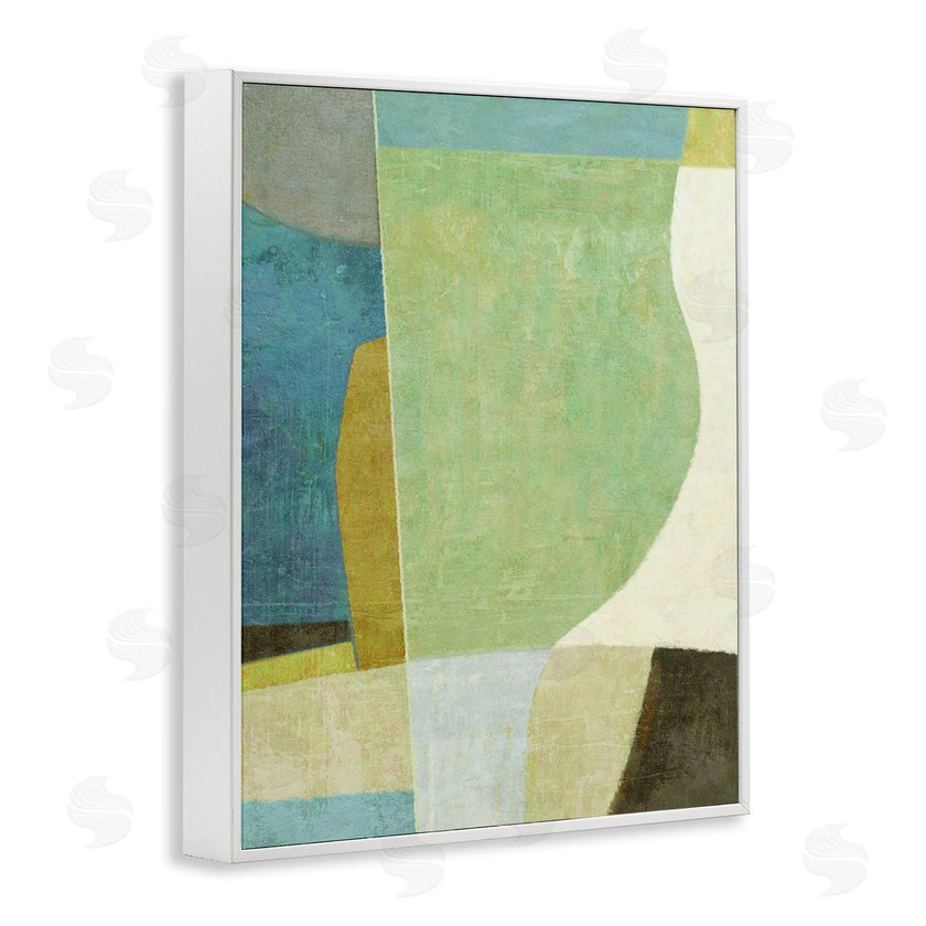 Suzanne Nicoll | Green Geometric Collage