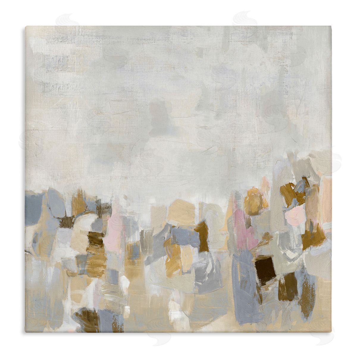 Beige Southwestern Rustic Canvas Wall Art, Home Decor by Rachel Springer
