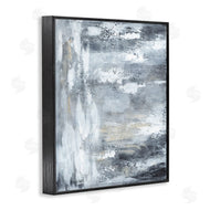 Roy Ebert | Grey Brushed Abstraction