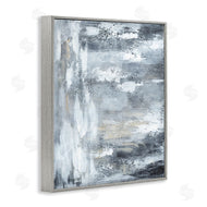 Roy Ebert | Grey Brushed Abstraction