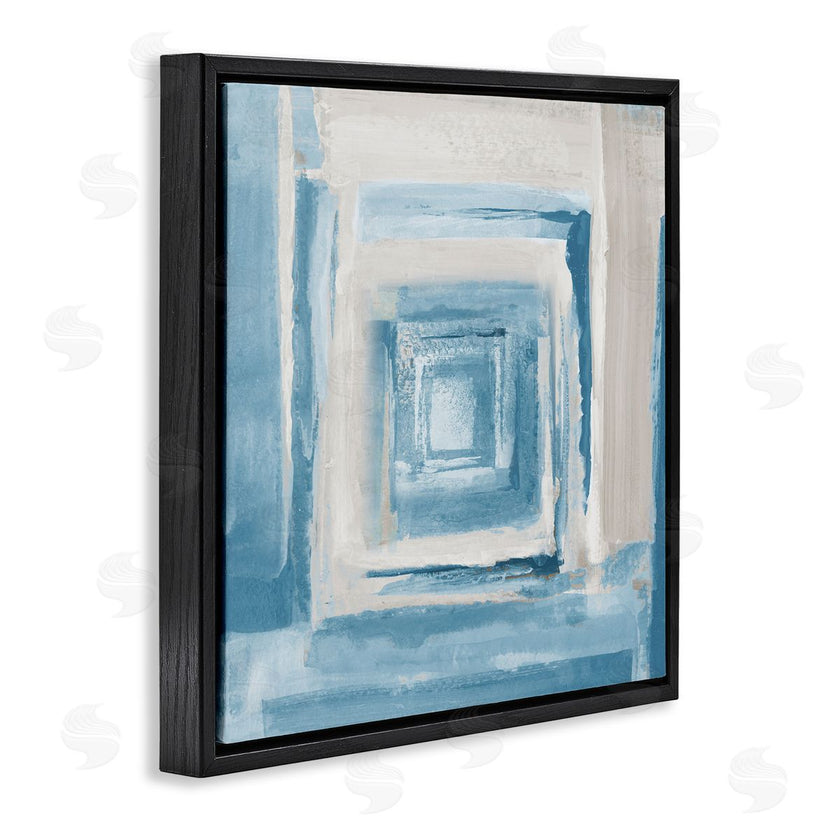 Lanie Loreth | Blue and Beige Squares