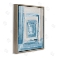 Lanie Loreth | Blue and Beige Squares