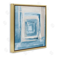 Lanie Loreth | Blue and Beige Squares